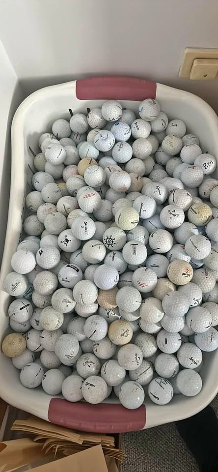 50 Random Golf balls